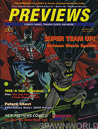 Previews January 1994 (front cover)