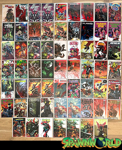 Spawn 30th Anniversary Covers