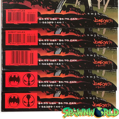 Spawn Unwanted Violence 1 (virgin cover)