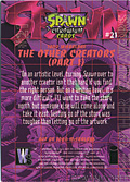 #21 Spawn 21 (Back)