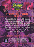 #33 Spawn 33 (Back)
