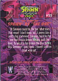 #35 Spawn 35 (Back)