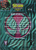 #74 Overtkill (Back)