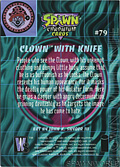 #79 Clown with Knife (Back)
