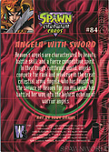 #84 Angela w/Sword (Back)
