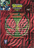 #87 Spawn and Madman (Back)