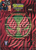 #89 Terrorizer (Back)