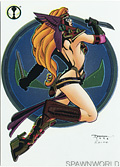 #90 Angela w/Knives (Front)