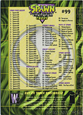 #99 Graveyard Spawn/Checklist (Back)