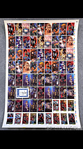 Uncut Sheet 4 of 4 (Front)