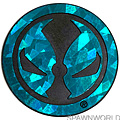 Turquoise / Patchwork / 5 Spawn Symbol (Front)