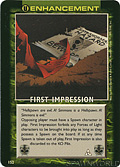 #152 First Impression (Front)