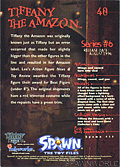 #40 Tiffany the Amazon (Back)