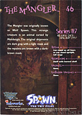 #46 The Mangler (Back)